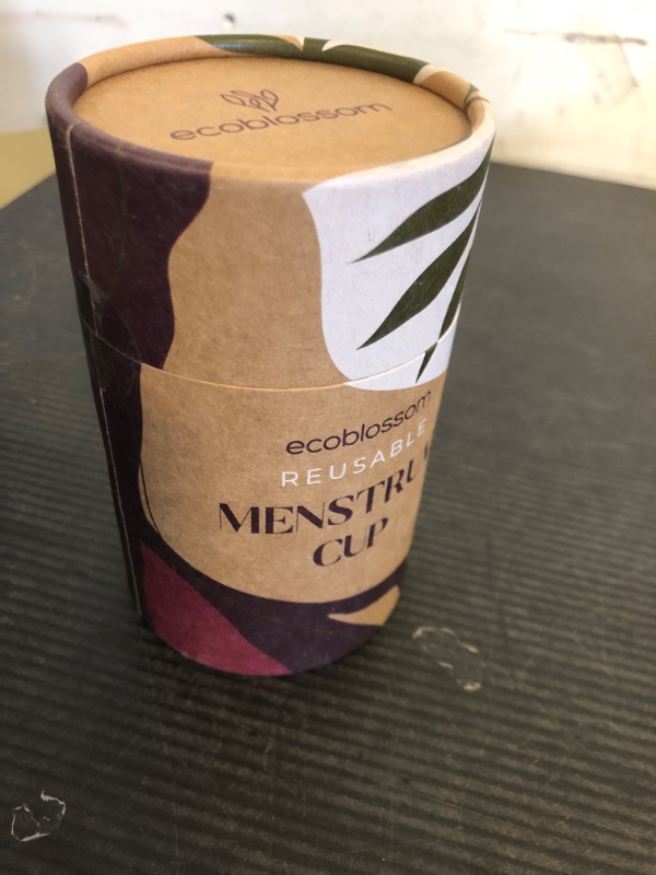 Photo 1 of EcoBlossom Reusable Menstrual Cup Set - The Most Reliable Medical Grade Silicone Period Cups - Comfortably use for 12 Hours (Small & Large)