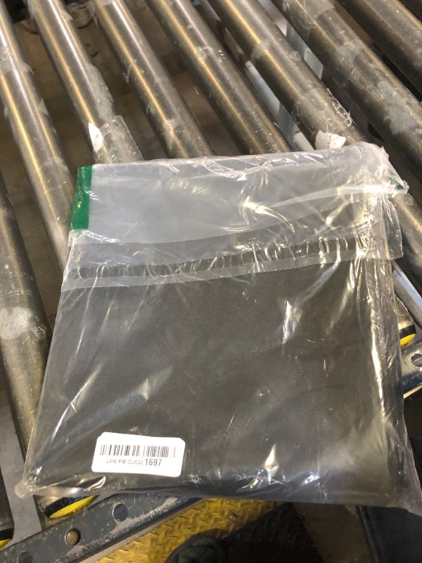 Photo 1 of TARPAL tarp Waterproof 6x6 Feet Black Heavy Duty tarps 14mil polyethylene tarps Multifunctional Tarpaulin?Snow or UV Protection,Suitable for Outdoor Furniture, awnings,Roofs,Tents tarp Cover