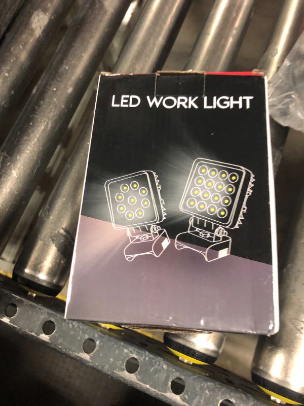 Photo 1 of 2PCS Cordless LED Work Light for Milwaukee Battery: Ecarke 60W 6000LM for Milwaukee Light for m18 Work Light -18V Battery Light with Low Voltage Protection & USB&Type-C Charging Port
