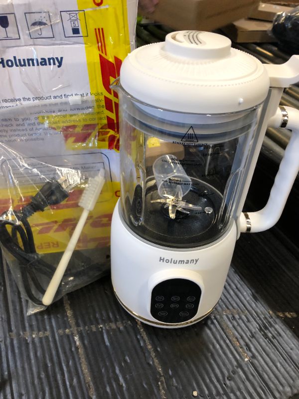 View 2 of 35oz Nut Milk Maker Machine - 8-in-1 Auto Programs for Almond, Oat, Soy Milk, with 18H Delay Start | 60s Self-Clean | Quiet Operation