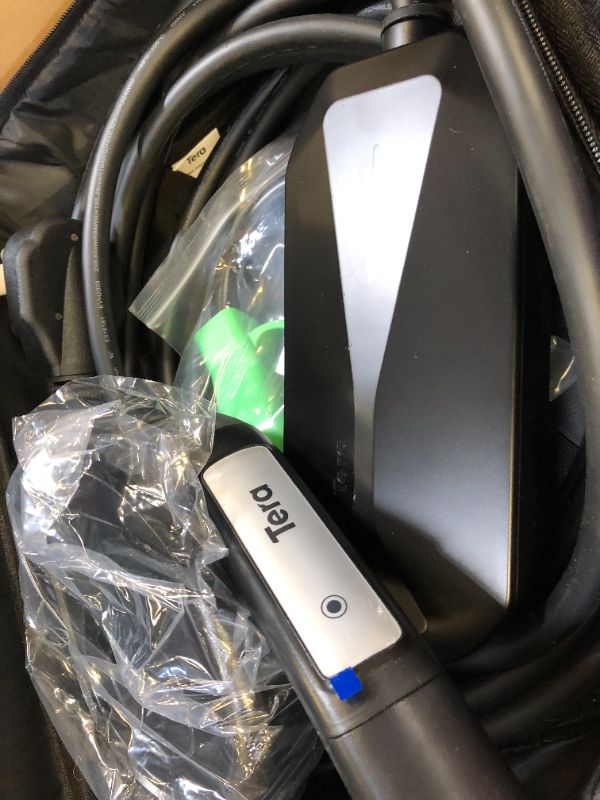 Photo 1 of Tera 2025 New Electric Vehicle Charger for Tesla Most Compact 40A 25FT NACS ETL FCC Level 2 NEMA 14-50 & NEMA 5-15 Level 1 Waterproof Patent IP66 Portable EV Charger for Tesla Y/3/S/X Cybertruck P05