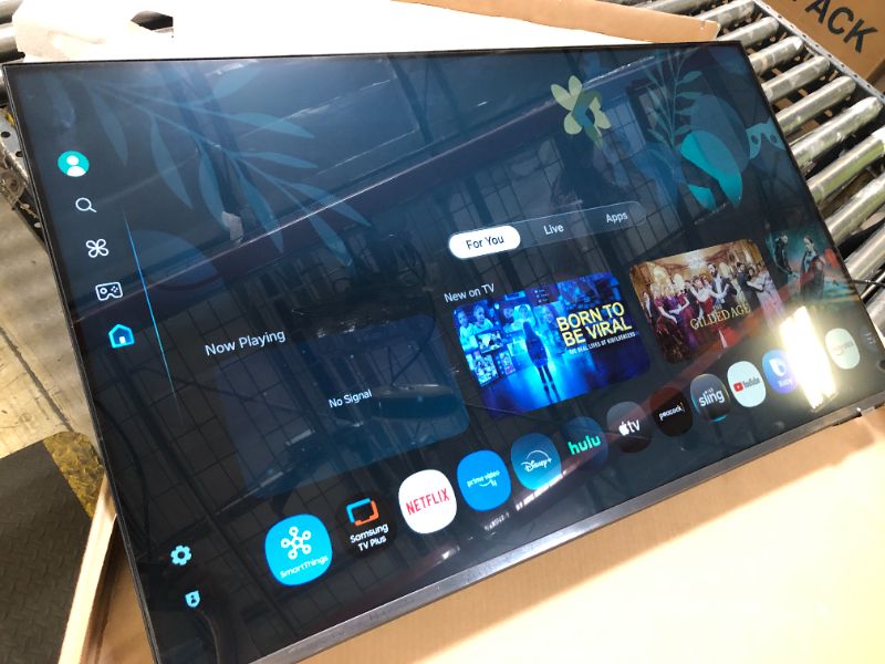 Photo 1 of Samsung 43-Inch Class Crystal UHD U8000F 4K Smart TV (2025 Model) Endless Free Content, Crystal Processor 4K, MetalStream Design, Knox Security, Alexa Built-in