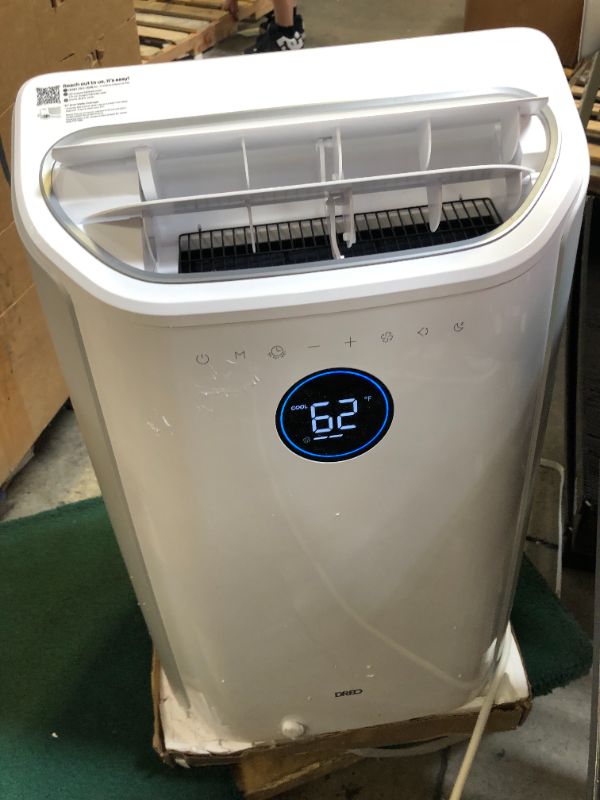 Photo 1 of Dreo Portable Air Conditioners, 12000 BTU ASHRAE (8,000 BTU DOE) Smart AC Unit for Bedroom with Drainage-free Cooling, APP/Voice/Remote, Fan & Dehumidifier, Floor AC for Room Indoors, AC515S New