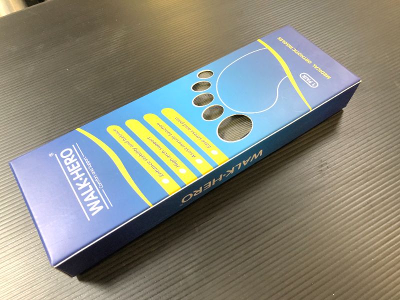 Photo 1 of Plantar Fasciitis Feet Insoles Arch Supports Orthotics Inserts Relieve Flat Feet, High Arch (Mens 8-8 1/2 | Womens 10-10 1/2)