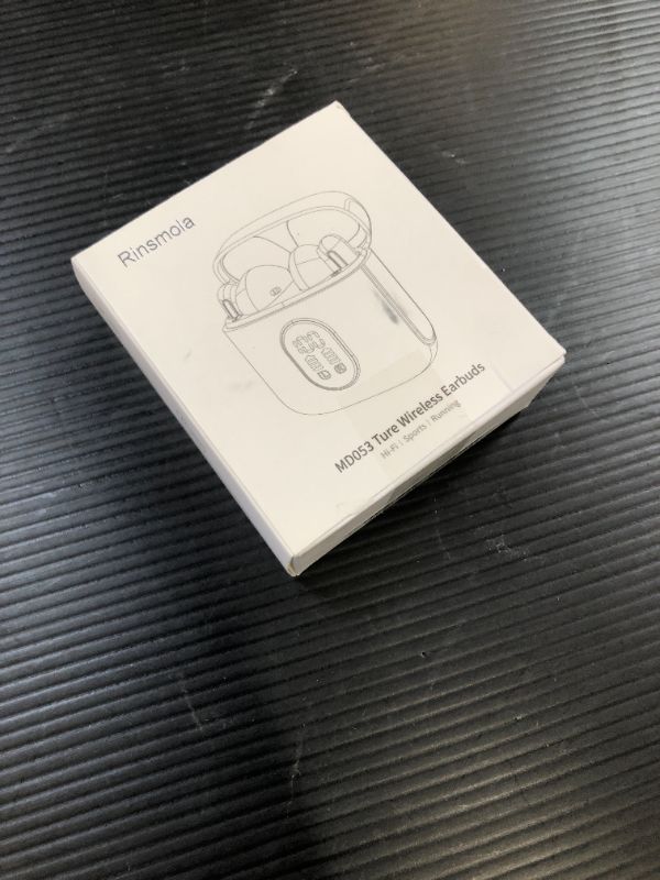Photo 1 of Wireless Earbuds, Bluetooth Headphones 5.4 with ENC Noise Cancelling Mics, 30H Bluetooth Ear Buds 3D Bass with LED Display Charging Case, IP7 Waterproof Wireless Earphones for Android, iOS, Purple