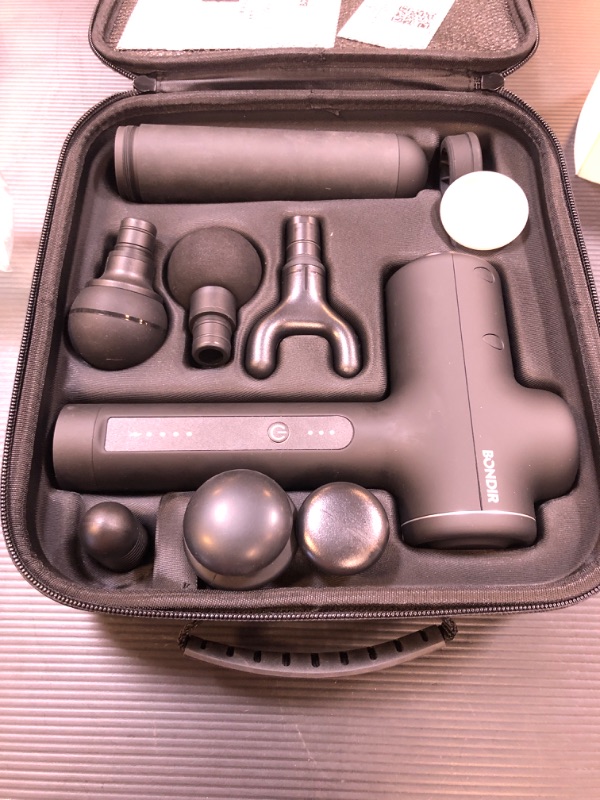 Photo 1 of BONDIR R2 Massage Gun - Percussion Deep Tissue Back Massager with Extension Handle