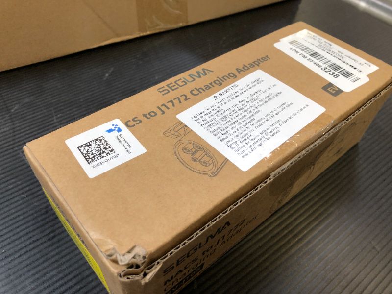 Photo 1 of EV Charger Adapter for Tesla to J1772, Up to 60A 250V, IP65, NACS to J1772 Adapter, J1772 EV Charging Adapter Compatible with Tesla Wall Connector/Tesla Destination/Mobile Charger (for J1772 EVs Only)