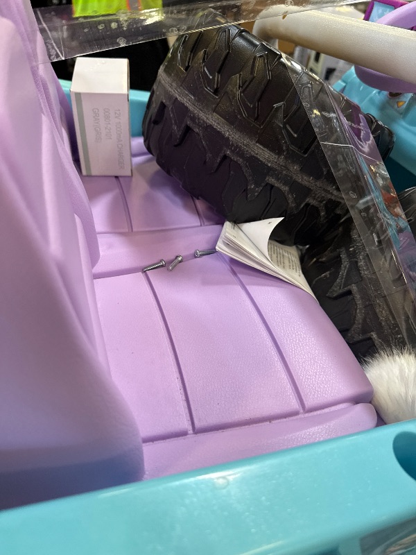 Photo 1 of 12V Power Wheels Disney Frozen Jeep Wrangler Battery-Powered Ride-On Toy Vehicle for Child Ages 3-7
