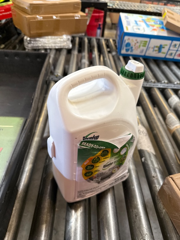 Photo 1 of Roundup for Lawns? Ready-to-Use with Trigger Sprayer, Tough Weed Killer for Use on Northern Grasses, 1 gal.