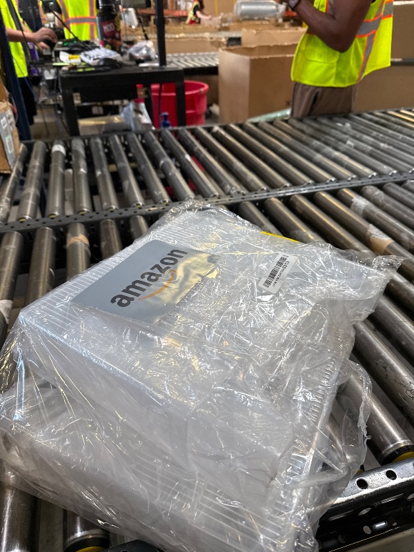 Photo 1 of BTSKY 4 Pack Scrapbook Paper Storage Box with Wheels, Plastic Storage Organizer for 12" x 12" Scrapbook Papers, Portable File Organizer with Built-in Handle, Functional Magazine Holder Paper Rack