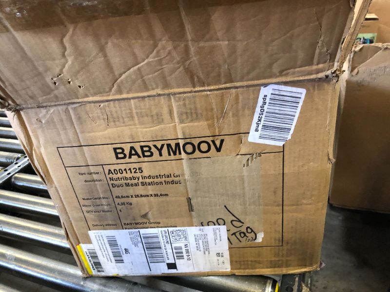 Photo 1 of Babymoov Duo Meal Station Grey: Multi-Speed Baby Food Maker Steamer and Puree Blender, Baby Food Processor that warms & defrosts (Nutritionist Approved)
