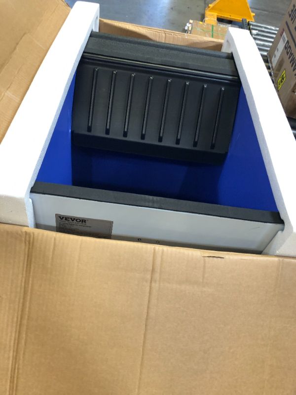 Photo 1 of VEVOR Commercial Ice Maker Storage Bin, 300LBS Capacity Ice Bin, Stainless Steel  