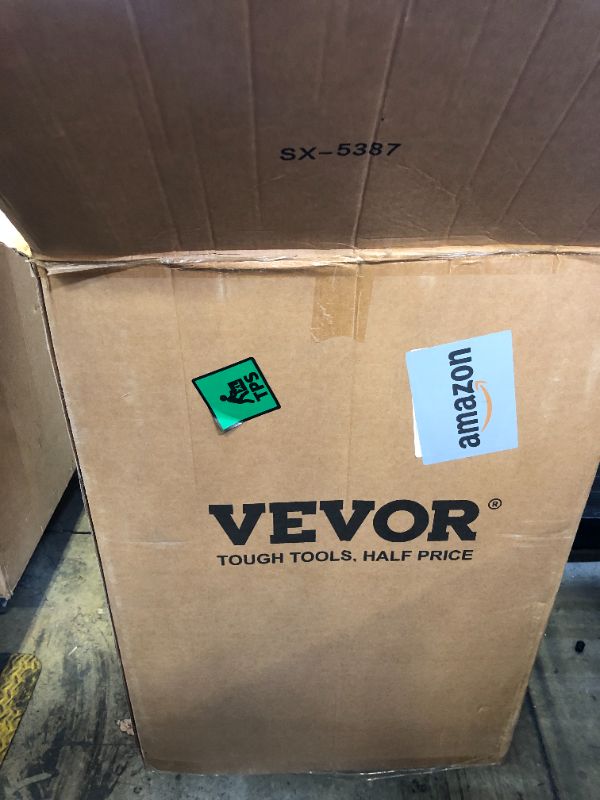 Photo 1 of VEVOR Commercial Ice Maker Storage Bin, 300LBS Capacity Ice Bin, Stainless Steel  