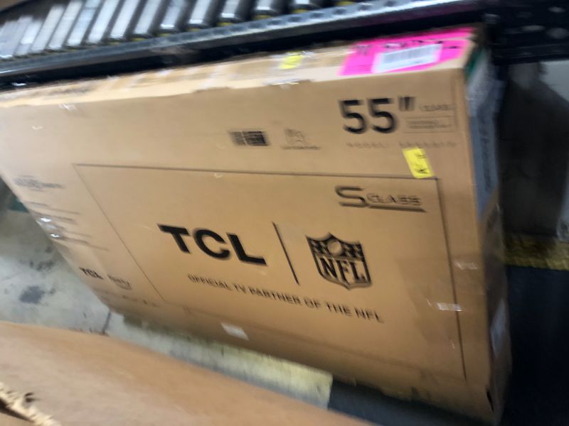 Photo 1 of TCL 55-Inch Class S5 UHD 4K LED Smart TV with Fire TV (55S551F, 2024 Model), Dolby Vision, HDR PRO+, Dolby Atmos, Alexa Built-in with Voice Remote, Apple AirPlay 2 Compatibility, Streaming Television