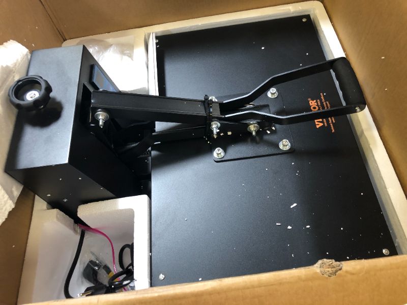 Photo 1 of VEVOR Heat Press 16x24, 1700W Power Heat Press Machine, Fast Heating, High Pressure Heat Press Machine for T-Shirt, Digital Industrial Sublimation Printer for Heat Transfer Vinyl, Easy to Use, Black
