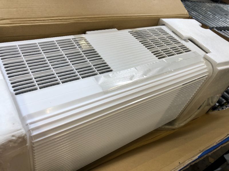 Photo 1 of Midea 10,000 BTU ASHRAE (7,100 BTU SACC) Portable Air Conditioner, Smart Control, Cools up to 300 Sq. Ft., with Dehumidifier & Fan mode, Easy- to-use Remote Control & Window Installation Kit Included