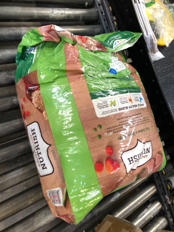 Photo 1 of Nutrish Dry Dog Food, Real Chicken & Veggies Recipe Whole Health Blend for Adult Dogs, 40 lb. Bag, Packaging May Vary (Formerly Rachael Ray)