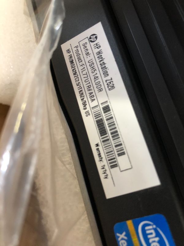 Photo 1 of HP Z620 Workstation 2X Intel Xeon E5-2670 2.6GHz 16-Cores Total 96GB RAM No Hard Drive NVIDIA Quadro 600 No OS (Renewed)