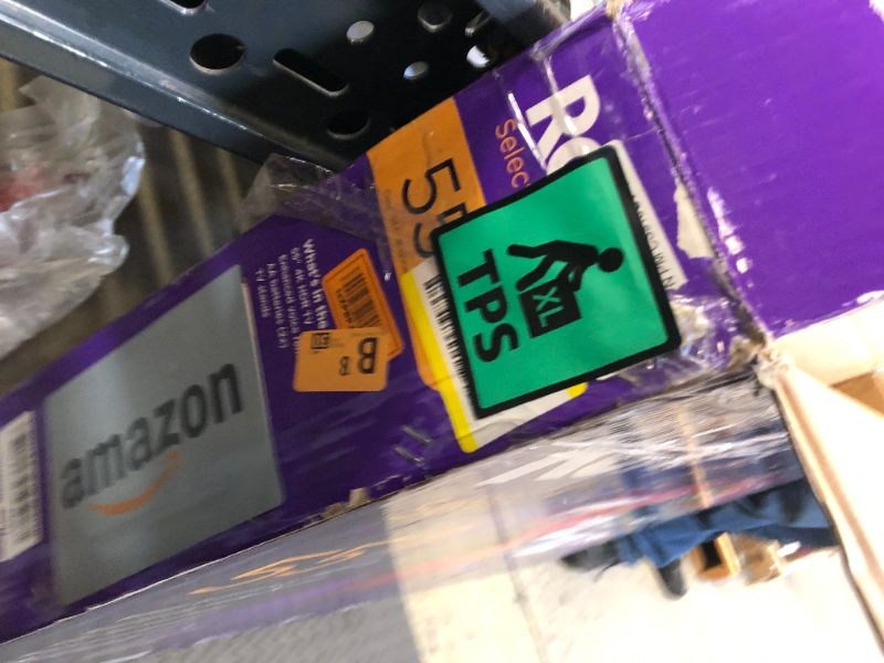 Photo 1 of Roku Smart TV – 55-Inch Select Series 4K HDR RokuTV with Roku Enhanced Voice Remote, Brilliant 4K Picture, Automatic Brightness, & Seamless Streaming – Live Local News, Sports, Family Entertainment
