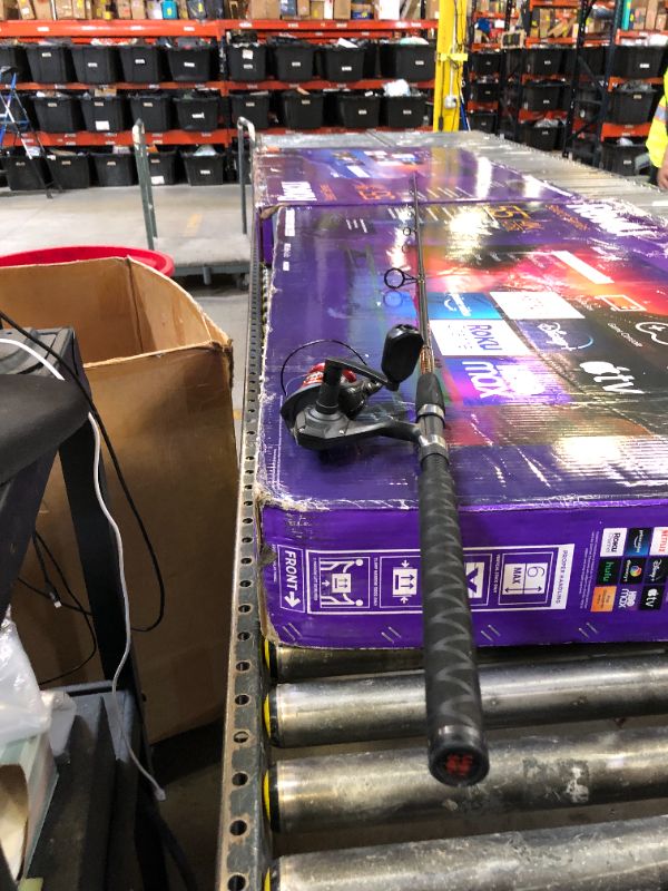 Photo 1 of Ugly Stik GX2 Spinning Reel and 7' Fishing Rod Combo, 1-Piece, Graphite and Fiberglass Rod with Clear Tip Design