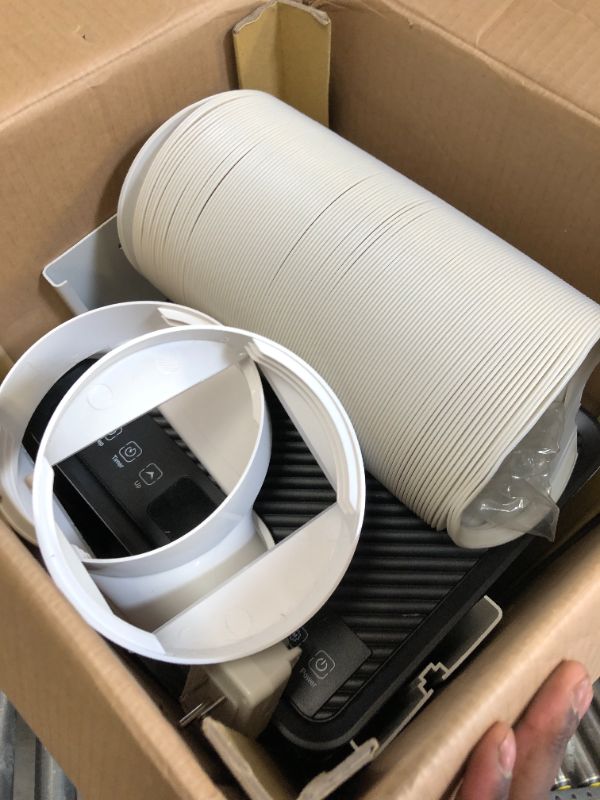 Photo 1 of ZAFRO 8,000 BTU Portable Air Conditioners, 4 Modes Portable AC Unit with Fast Cooling/Energy Efficient/Remote/24Hrs Timer for Bedroom/Dorms/Indoor Rooms, White
