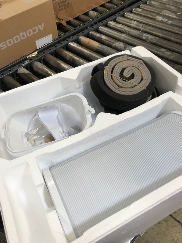 Photo 1 of Midea 12,000 BTU ASHRAE (8,000 BTU SACC) Portable Air Conditioner, Cools up to 350 Sq.Ft., with Dehumidifier & Fan mode, Control with Remote, Amazon Alexa & Google Assistant, Easy-to-use and Install