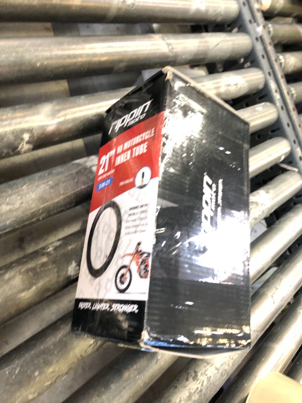 Photo 1 of Rippin Moto 90/90-21 or 80/100-21 (3.00 X 21) Heavy Duty Motorcycle Tube - Premium 3MM Thick Natural Rubber - TR4 Valve - Fits Most 21" Motocross and Dirt Bike Tires (3.00-21)