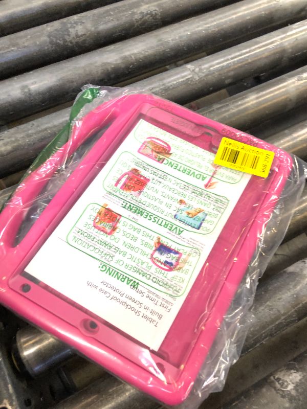Photo 1 of SUPLIK Kids Case for iPad 9th/8th/7th Generation - iPad 10.2 inch 2021/2020/2019 Case with Built-in Screen Protector, Durable Shockproof Handle Stand Kids Cover for Apple iPad 7/8/9 Gen, Pink