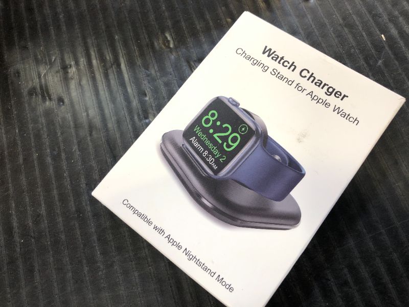 Photo 1 of for Apple Watch Magnetic Charging Dock - Fast Magnetic Charger Stand, Compatible with Apple Watch Series 2/3/4/5/6/7/8/9/10/Ultra 1 2, Supports Nightstand Mode, Portable Design for Travel