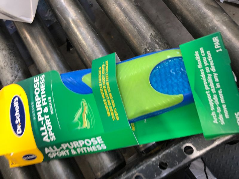 Photo 1 of Dr. Scholl’s Sport Insoles - Superior Shock Absorption and Arch Support to Reduce Muscle Fatigue and Stress on Lower Body Joints for Men Size 8-14