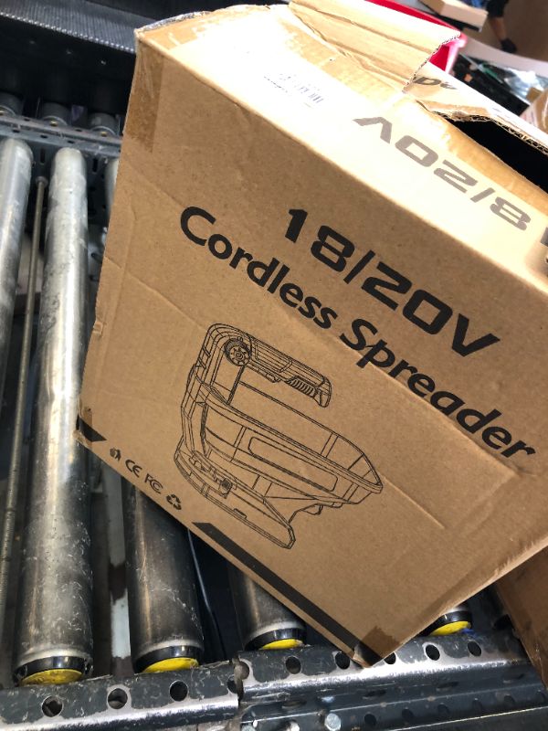 Photo 1 of 18/20v cordless spreader