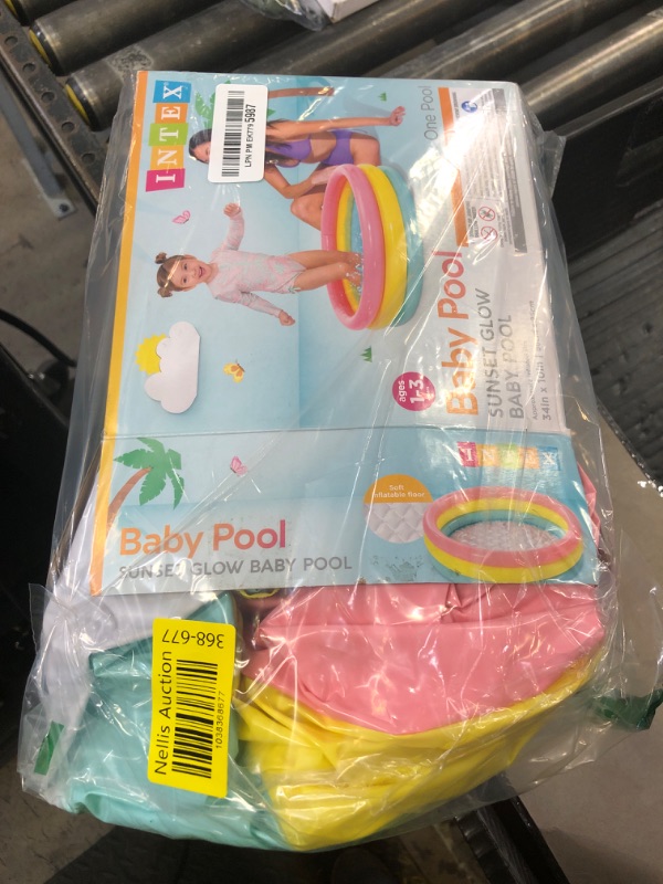 Photo 1 of Intex Sunset Glow Baby Pool (34 in x 10 in)
