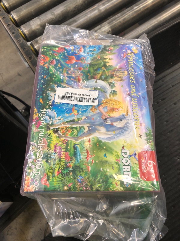 Photo 1 of Puzzles for Kids Ages 8-10 6-8 - Princess & Unicorn Floor Puzzle- 200 Piece Jigsaw Puzzles for Kids Ages 10-12 Year Old and Adults.Colorful Children Puzzles for Girls and Boys Educational Toys