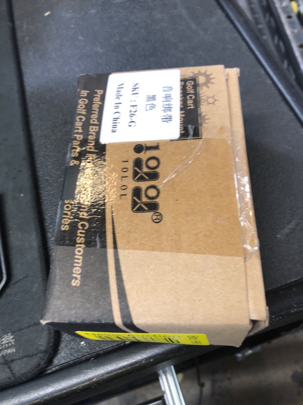 Photo 1 of 10L0L Upgraded Speaker Mount for Golf Cart Accessories, Adjustable Strap Fits Bluetooth Wireless Speaker Holder for Yamaha, EZGO, Club Car Carts and Bike