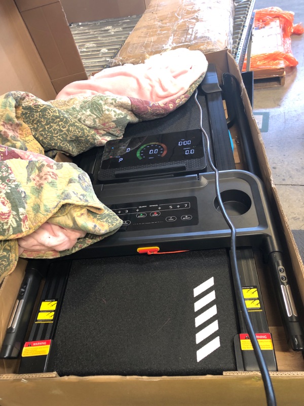 Photo 1 of ATEEDGE Treadmills for Home, 350 lbs Capacity, 10 MPH, 3.0HP Incline Treadmill with Bluetooth APP, 17 * 46" Belt, Running Threadmills Machine, LCD Display, 36 Programs