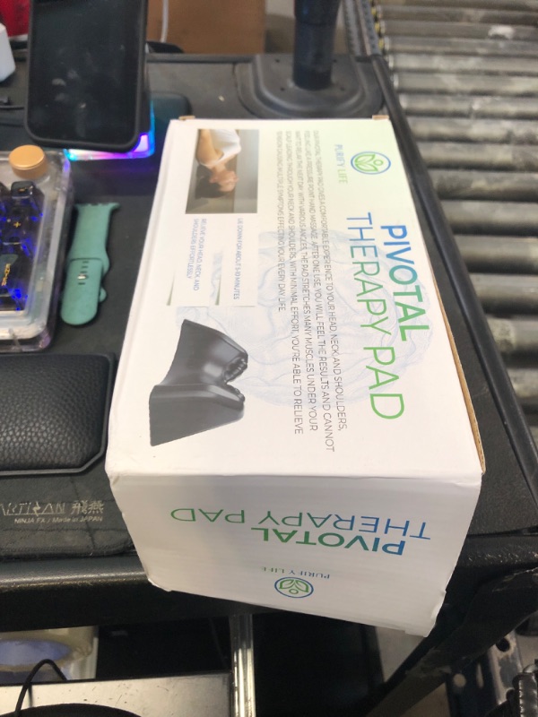 Photo 1 of Occipital Release Tool for Pivotal Therapy and TMJ [FSA/HSA Eligible] - Cervical Traction Pillow - Neck Stretcher and Shoulder Relaxer - Neck Traction Device for Spinal Alignment & Tension Headaches