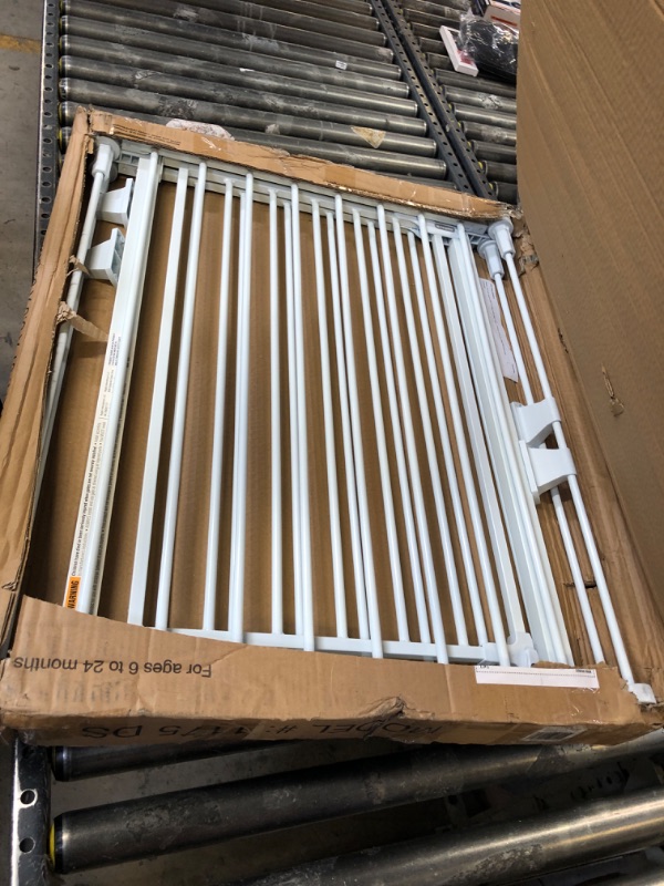Photo 1 of Regalo Flexi Extra Wide Metal Pet Gate, 2" L X 76" W X 30" H