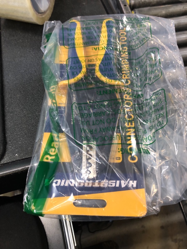 Photo 1 of haisstronica Crimping Tool for Non-Insulated Terminal,AWG 22-6 Ratchet Wire Crimper Tool,Wire Terminal Crimper HS-7327