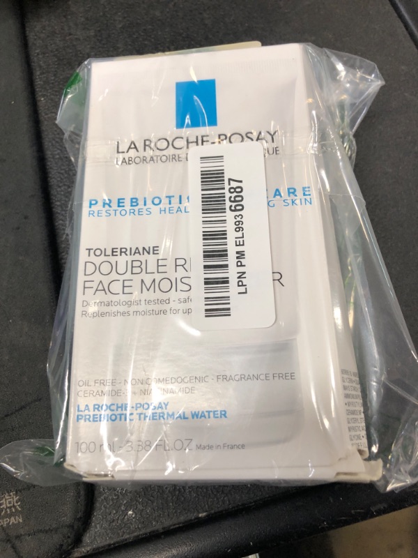 Photo 1 of La Roche Posay Toleriane Double Repair Face Moisturizer, Daily Moisturizer Face Cream with Ceramide and Niacinamide for All Skin Types, Oil Free, Fragrance Free