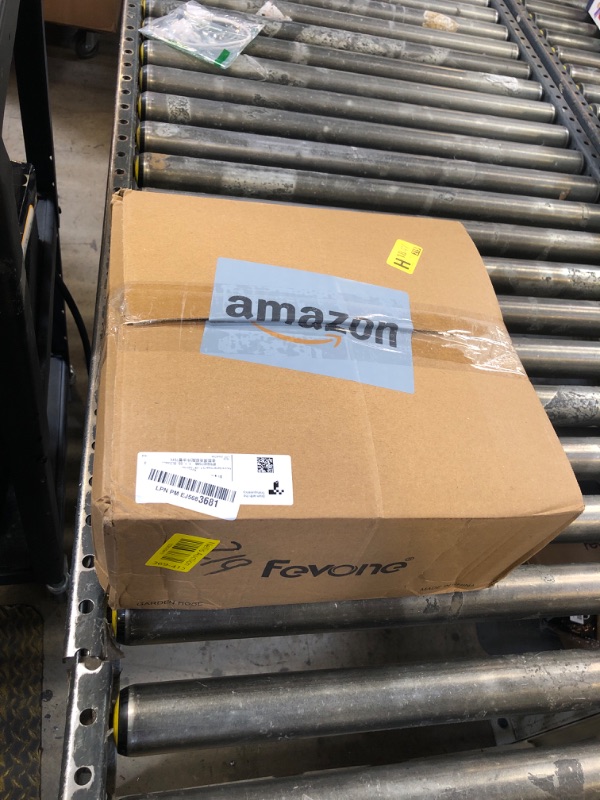 Photo 1 of Fevone 75 ft Garden Hose, 2-Year Warranty Offered by Manufacturer, Heavy Duty Water Hose - 5/8" ID, 600 Psi, Hybrid Polymer, Kink Resistance, Flexible, Leak Free, 3/4" GHT Aluminum Fittings (GH6)