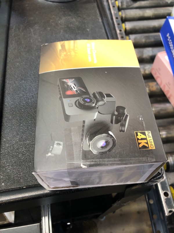 Photo 1 of Dash Camera for Cars,4K Full UHD Car Camera Front Rear with 32GB Card,Built-in Super Night Vision,2.0'' IPS Screen,170°Wide Angle,WDR, 24H Parking Mode, Loop Recording