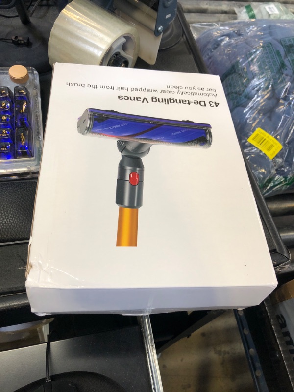 Photo 1 of FUNTECK Motorized Brush Head for Dyson V12 Detect Slim, Anti-Tangle Motorbar Vacuum Attachment, Ideal for Carpets Rugs and Smooth Hard Floors