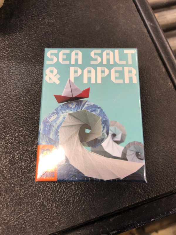 Photo 1 of Pandasaurus Games Sea Salt and Paper Card Game - Ocean-Themed Strategy Game, Fast-Paced and Tactical, Fun Family Game for Kids and Adults, Ages 8+, 2-4 Players, 30-45 Minute Playtime, Made