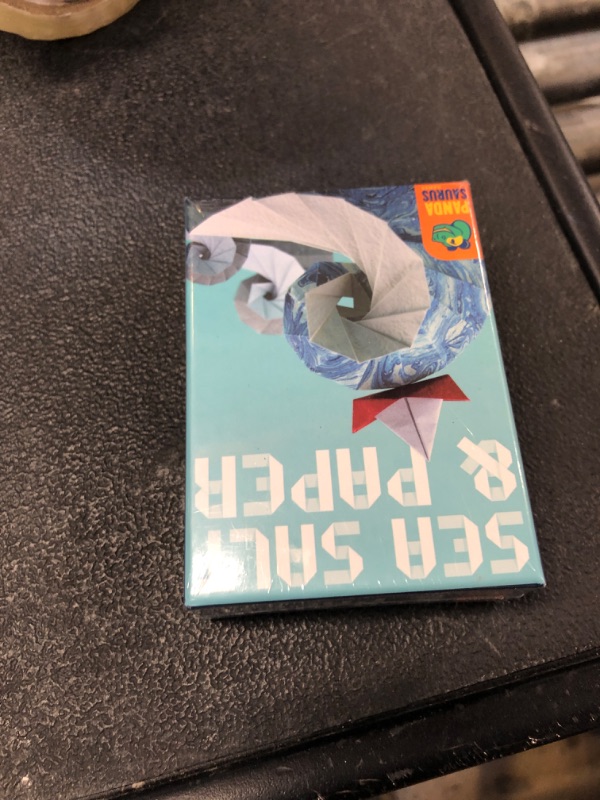 Photo 1 of Pandasaurus Games Sea Salt and Paper Card Game - Ocean-Themed Strategy Game, Fast-Paced and Tactical, Fun Family Game for Kids and Adults, Ages 8+, 2-4 Players, 30-45 Minute Playtime, Made