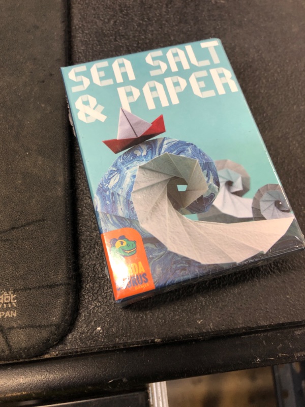 Photo 1 of Pandasaurus Games Sea Salt and Paper Card Game - Ocean-Themed Strategy Game, Fast-Paced and Tactical, Fun Family Game for Kids and Adults, Ages 8+, 2-4 Players, 30-45 Minute Playtime, Made