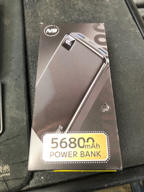 Photo 1 of Moihosso Portable Charger Power Bank 56800mAh Battery Pack-22.5W Fast Charging with USB C & LED Display, 3 Outputs High Capacity Portable Power Bank for iPhone 16/15/14/13 Series, Samsung, iPad etc