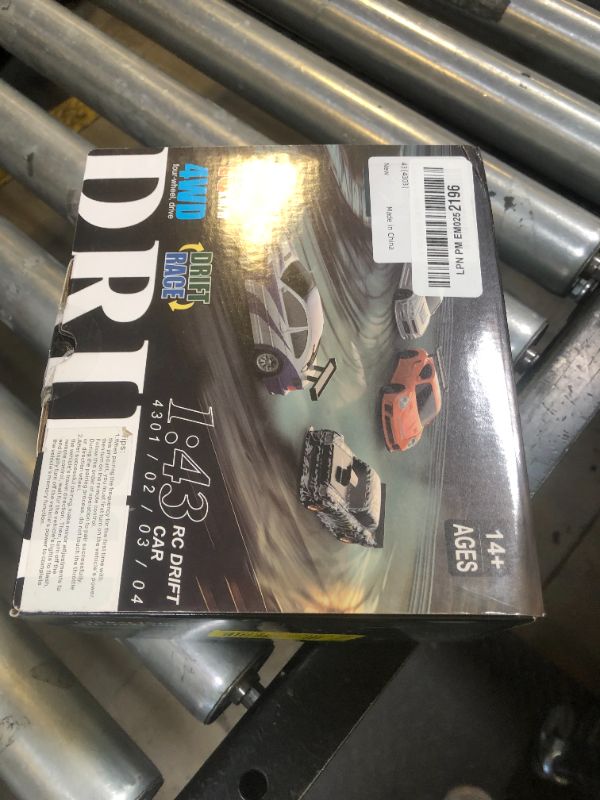 Photo 1 of RC Drift Car, 1/43 Mini RC Drift Car with Gyroscope, 2.4GHz Full Proportional Remote Control Cars, 4WD High Speed Racing with Lights, Racing Tires, Model Cars Gift for Adults, Kids, Boys, Girls