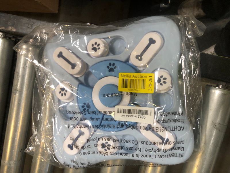 Photo 1 of DR CATCH Dog Puzzle,Dogs Food Toys for IQ Training & Mental Enrichment,Dog Treat Puzzle(Blue)