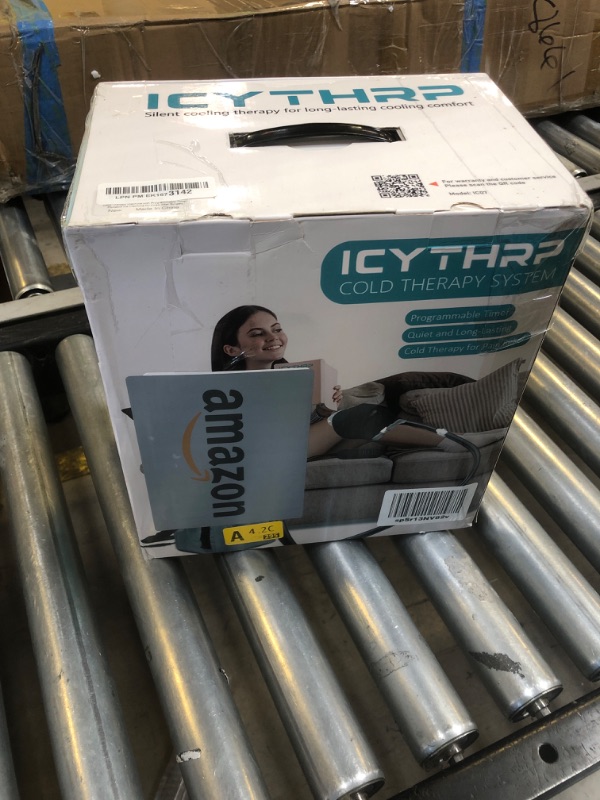 Photo 1 of ICYTHRP Cold Therapy Machine with Programmable Timer, Portable Ice Machine for Knee After Surgery, Knee Replacement Recovery System for Pain Relief w/Compression Pad for Shoulder, Hip and Ankle