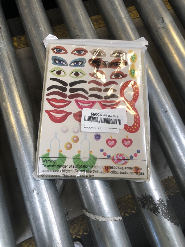 Photo 1 of Tenceur 48 Sheets Mouth Stickers for Crafts Clown Human Mouth Eyes Nose Decals Make a Face DIY Stickers Creative Stationery Decals for Halloween Holiday Party Supplies(Funny)
